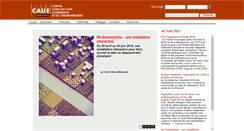 Desktop Screenshot of caue69.fr